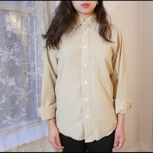 Burberry button down shirt